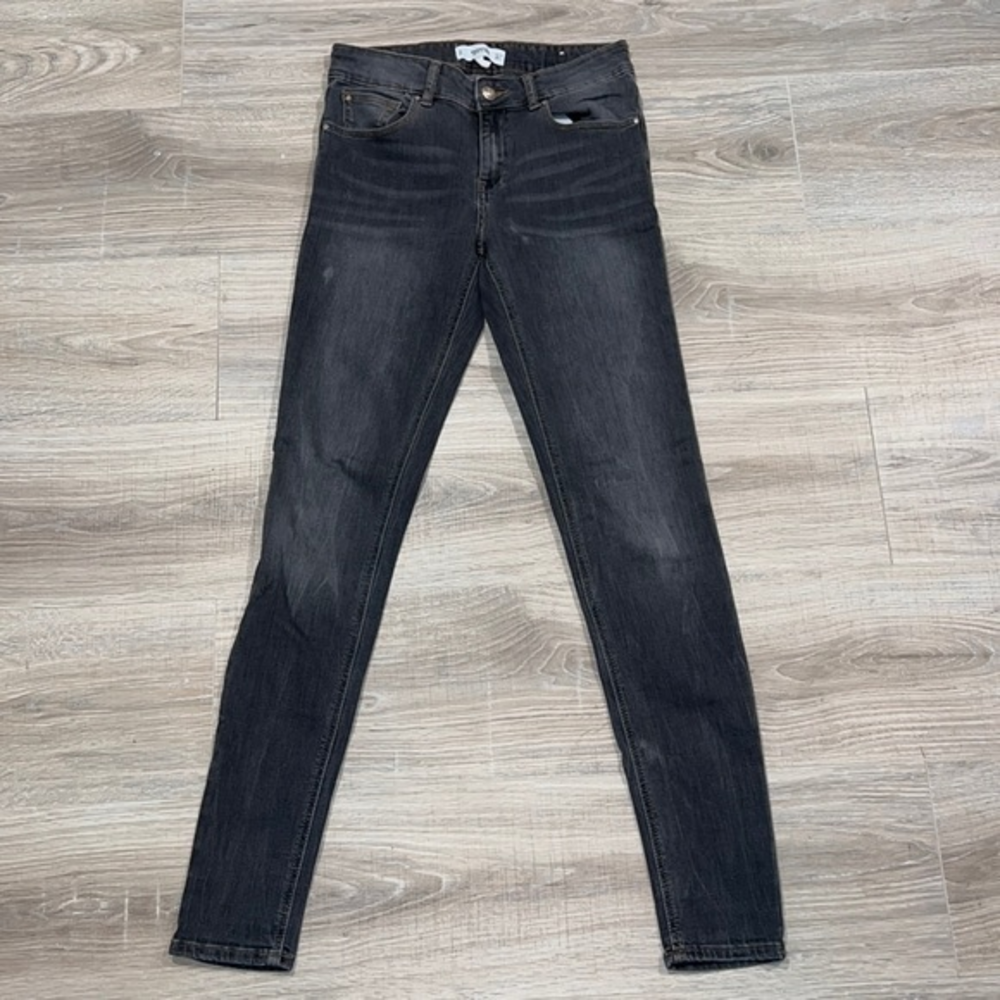 Mango acid wash oliva skinny jeans